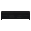 Coaster Fine Furniture 736303 Jupiter - 4 Door Engineered Wood TV Stand - Black