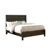 Furniture of America CM7382Q-BED Rexburg - Queen Bed - Wire - Brushed Rustic Brown