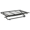 CoasterSleep 1137 Eden - Metal Twin Pop Up Trundle Bed - Black