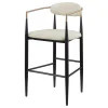 Coaster Fine Furniture 121187 Tina - Fabric Upholstered Bar Chair (Set of 2) - Beige