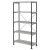 CoasterEveryday 801546 Analiese - 4-Shelf Bookshelf - Gray Driftwood