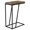 CoasterEveryday 931147 Sergio - Engineered Wood C-Shaped Side Table - Rustic Tobacco