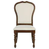 Coaster Fine Furniture 109400-S7 Landon - 7 Piece Round Dining Table Set - Rich Brown