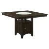 CoasterEveryday 100438-S5 Gabriel - 5 Piece Counter Height Dining Set - Cappuccino