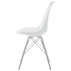 CoasterEveryday 102792 Juniper - Polypropylene Dining Side Chair (Set of 2) - White