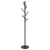 CoasterEveryday 900897 Clover - 18 Hook Freestanding Metal Coat Rack Hat Hanger - Black