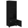Coaster Fine Furniture 736303-SET Jupiter - 3 Piece Entertainment Center TV Stand - Black
