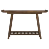 Coaster Fine Furniture 950415 Ornelas - Console Table With Slatted Shelf - Mango Brown