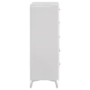 Coaster Fine Furniture 215795 Cassia - 5-Drawer Bedroom Chest Of Drawers - White High Gloss