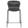 CoasterEssence 192039 Mckinley - Faux Rattan Metal Counter Chair (Set of 2) - Brown