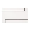 Furniture of America FOA3799T-TABLE Alisha - Dining Table - White / Black