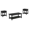 Coaster Fine Furniture 710568-S3 Payne - 3 Piece Coffee And 1-Drawer End Table Set - Java