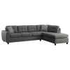 CoasterEveryday 500413-S2 Stonenesse - Sectional Sofa With Storage Ottoman Set - Gray