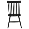 Coaster Fine Furniture 122502BLK Andrews - Windsor Spindle Back Dining Side Chair (Set of 2) - Black
