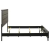 CoasterEveryday 212421KE Watson - Wood Eastern King Panel Bed - Gray Oak