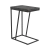 CoasterEveryday 931156 Carly - Expandable Engineered Wood C-Shaped Side Table - Gray