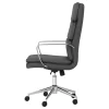 CoasterEssence 801745 Ximena - Upholstered Adjustable High Back Office Chair - Gray