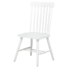Coaster Fine Furniture 122502WHT Andrews - Windsor Spindle Back Dining Side Chair (Set of 2) - White