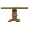 Coaster Fine Furniture 180200-S5B Florence - 5 Piece Round Dining Table Set - Rustic Honey