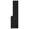 Coaster Fine Furniture 802703-S3 Westpark - 3 Piece Wall Unit Bookcase Set With USB - Black