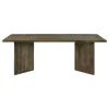 Coaster Fine Furniture 130511 Tyler - Solid Wood Dining Table - Mango Brown