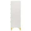 Coaster Fine Furniture 224735 Lucia - 5-Drawer Bedroom Chest - White