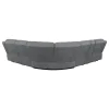 CoasterEssence 609540 Bahrain - 6 Piece Modular Reclining Sectional Sofa - Charcoal