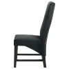Coaster Fine Furniture 106387 Barrand - Upholstered Dining Side Chair (Set of 2) - Black