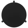Coaster Fine Furniture 709677 Cordova - Round Solid Wood End Table - Black