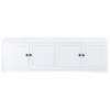CoasterEveryday 724113 Laughlin - 4 Door Engineered Wood TV Stand - White