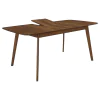 CoasterEveryday 106591 Redbridge - Extension Leaf Dining Table - Natural Walnut