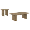 Coaster Fine Furniture 722858-S2 Adina - 2 Piece Wood Coffee Table Set - Distressed Light Brown