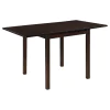 CoasterEveryday 190821-S3 Kelso - 3 Piece Drop Leaf Dining Table Set - Cappuccino