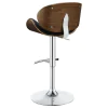 CoasterEssence 130504 Harris - Adjustable Bar Stool - Black And Chrome