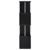 CoasterEveryday 801419 Baxter - 4-Shelf Bookshelf - Black And Chrome