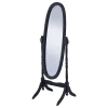 CoasterEveryday 950803 Foyet - Wood Adjustable Full Length Cheval Mirror - Black