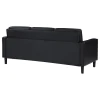 Coaster Fine Furniture 508361 Ruth - Upholstered Track Arm Sofa - Black