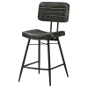 CoasterElevations 110659 Partridge - Leather Counter Chair (Set of 2) - Antique Espresso