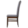 Coaster Fine Furniture 193592 Sherwood - Upholstered Dining Side Chair (Set of 2) - Gray