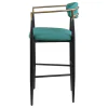 Coaster Fine Furniture 121188 Tina - Fabric Upholstered Bar Chair (Set of 2) - Green