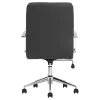 CoasterEssence 801765 Ximena - Upholstered Adjustable Mid Back Office Chair - Black