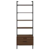 Coaster Fine Furniture 980074-S3 Owens - 3 Piece Wall Mounted Bookshelf Set - Walnut