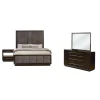 CoasterElevations 223261KW-S4 Durango - 4 Piece California King Bedroom Set - Peppercorn