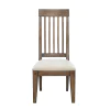 Samuel Lawrence Furniture S917-154 Seneca - Dining Side Chair with Upholstered Seat - Brown