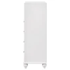 CoasterEveryday 205895 Barzini - 5-Drawer Bedroom Chest - White