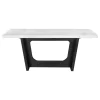 CoasterElevations 115511 Osborne - Marble Top Dining Table - Rustic Espresso