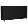 Coaster Fine Furniture 108935BLK Arini - 2-Drawer Cane Door Dining Sideboard Server - Black