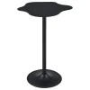 CoasterEssence 182230 Keanu - Curved Cloud-Shaped Bistro Bar Table - Black