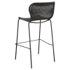 CoasterEssence 192040 Mckinley - Faux Rattan Metal Bar Chair (Set of 2) - Brown