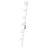 Coaster Fine Furniture 969558B2 Zayan - 14 Pieces E26 Clear Light Bulb For White Mirror, Box 2 of 2 - Pearl Silver